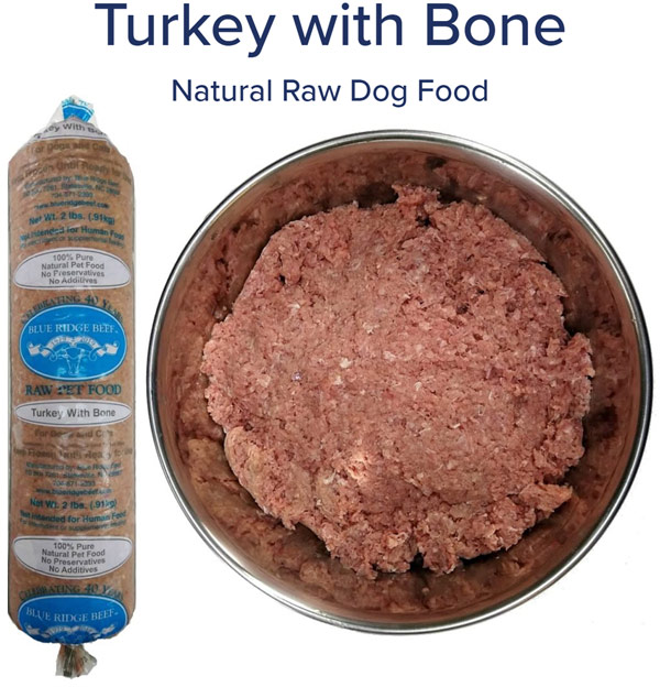 Blue-Ridge-Beef-Turkey-with-Bone-Natural-Raw-Dog-Food-@-Sunset-Feed-Miami