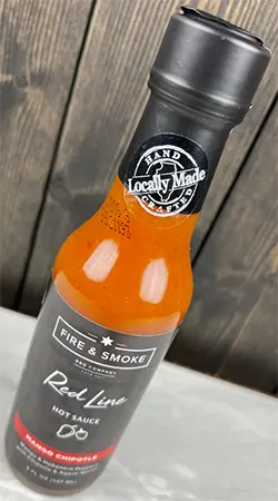 Fire & Smoke Red Line Hot Sauce @ Sunset Feed Miami