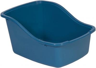 petmate hiback litter pan blue