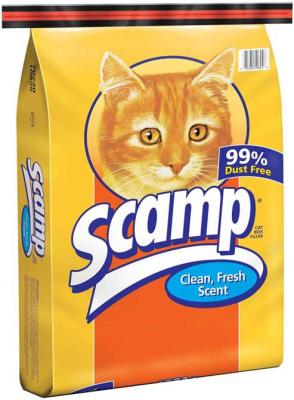 Scamp Non-Clumping Clean Fresh Scent Cat Litter